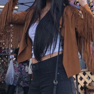 Lira Clothing Company Fringe Jacket